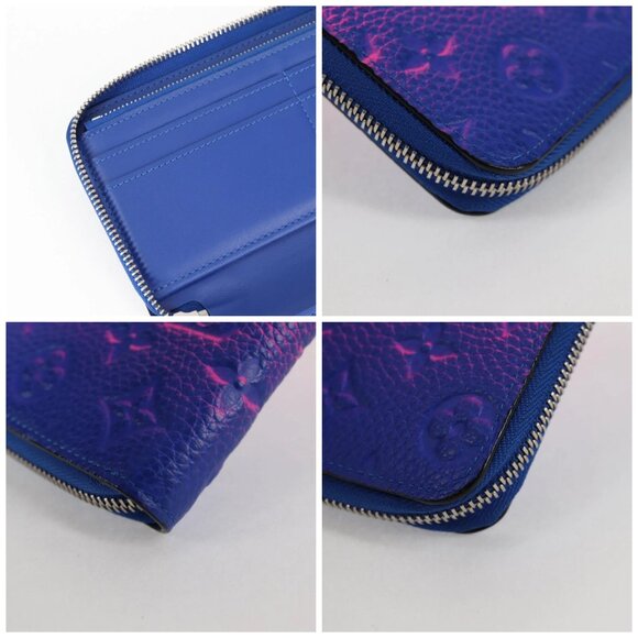 LOUIS VUITTON Illusion Zippy Wallet Vertical NM Wallet Pink - Picture 11 of 15